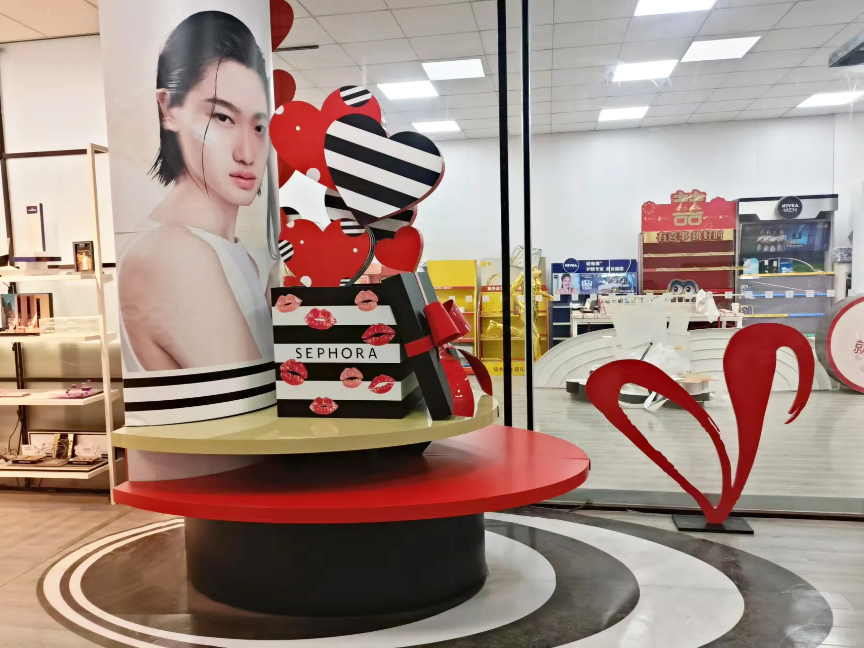 Personalización de accesorios de exhibición de mostrador comercial