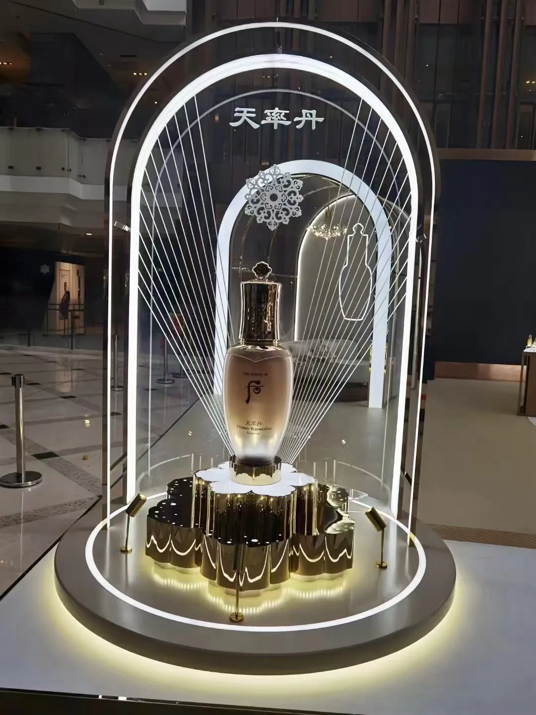 High-end customized display props for the cosmet