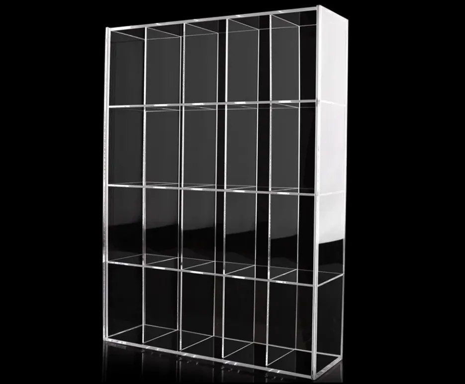 Plexi Vidrio Acrílico Soporte de Exhibición de Pelota de Tenis Juguetes Caja de Exhibición