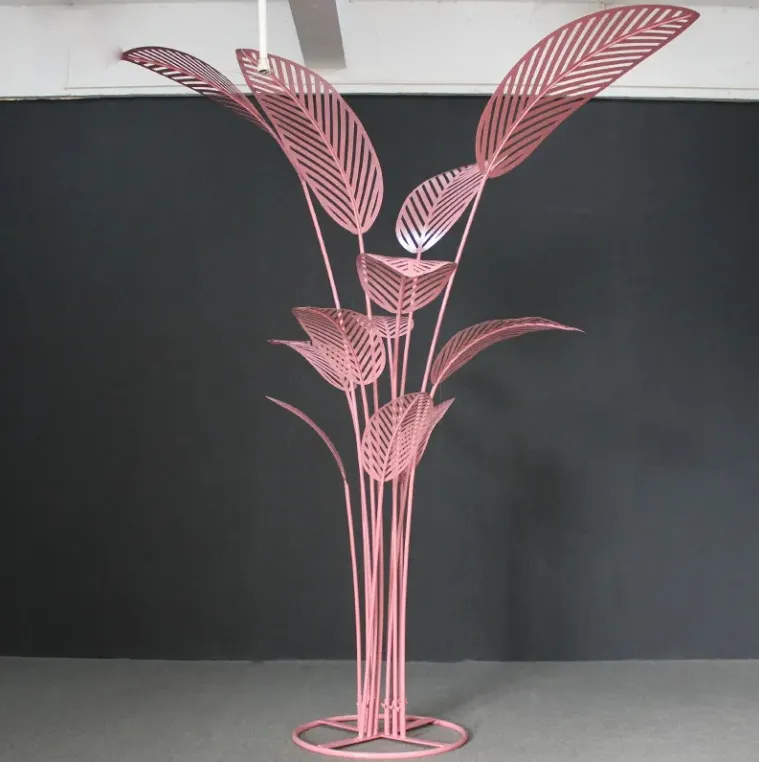 Display Racks Iron Banana Leaf Road Guide Weddin