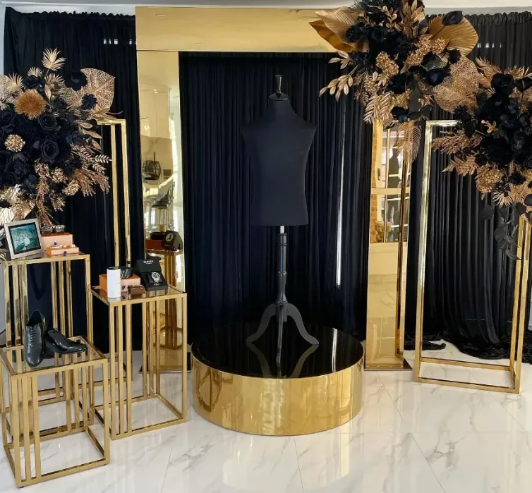 Hot Sale Stainless Steel Frame Arch Stand for We